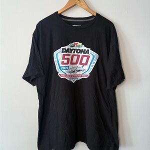 NASCAR Fanatics Daytona 500 2019 T-Shirt – Size 2XL – Black Graphic Tee